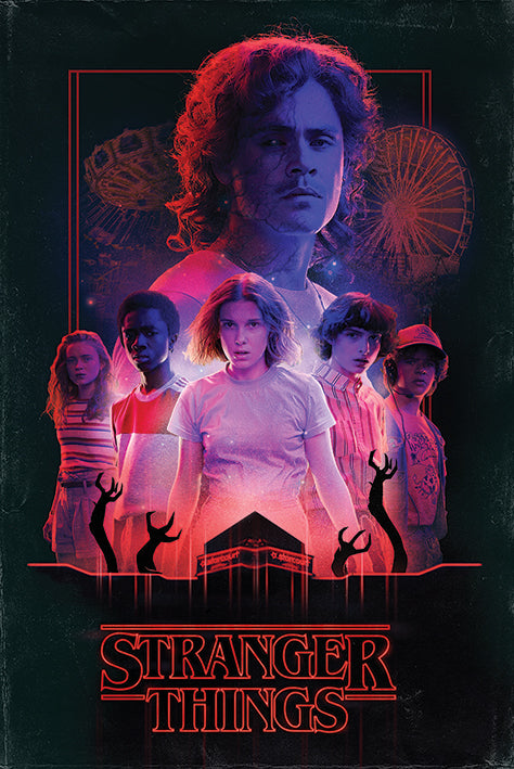 Stranger Things Horror Maxi Poster