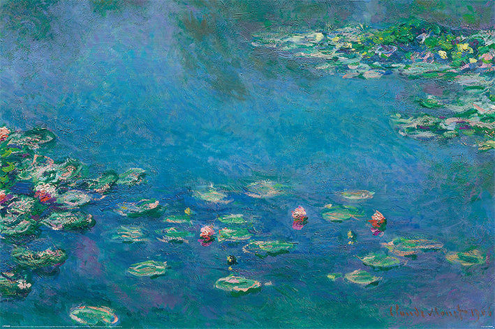 Monet Waterlillies Art Maxi Poster