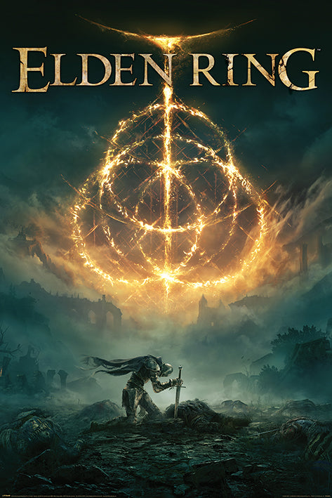 Elden Ring Battlefield Of The Fallen Gaming Maxi Poster