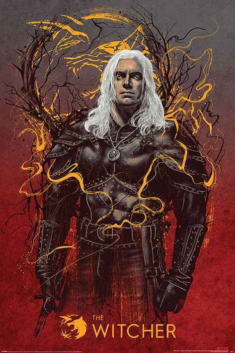 The Witcher Geralt The Wolf Maxi Poster