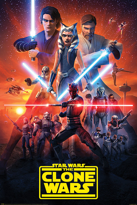 Star Wars : The Clone Wars Final Season Maxi Poster
