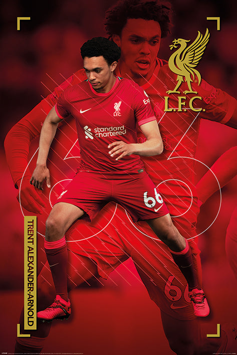 Liverpool FC Trent Alexander-Arnold 2022 Maxi Poster