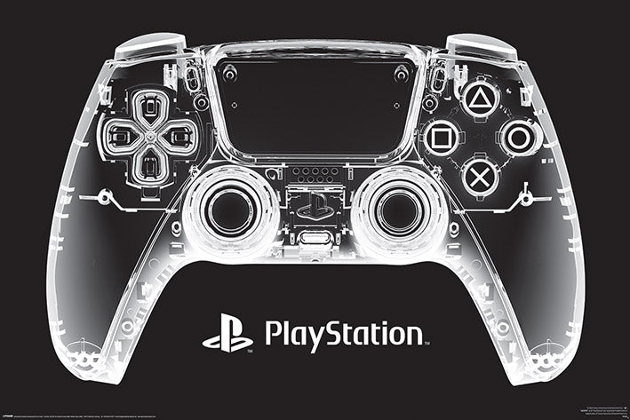 Playstation X-Ray Pad Gaming Maxi Poster