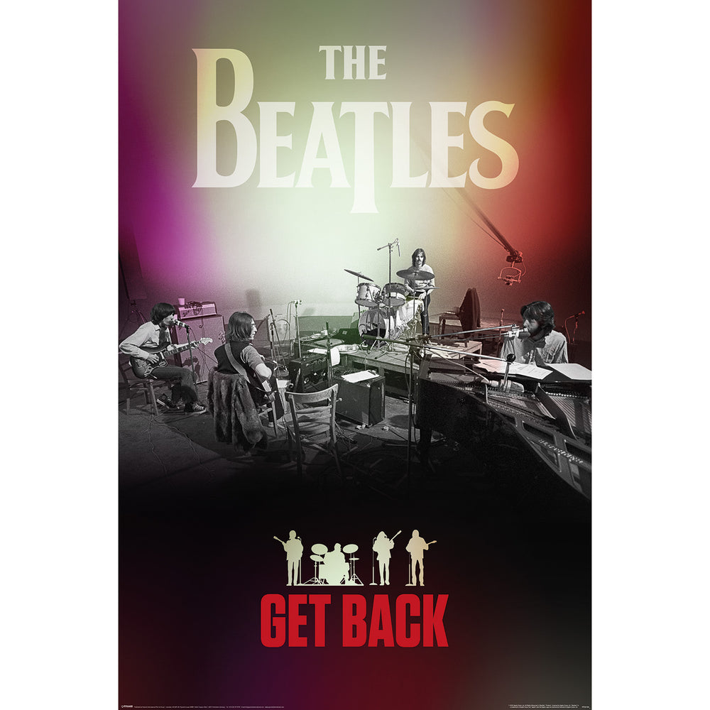 The Beatles Get Back Studio Maxi Poster