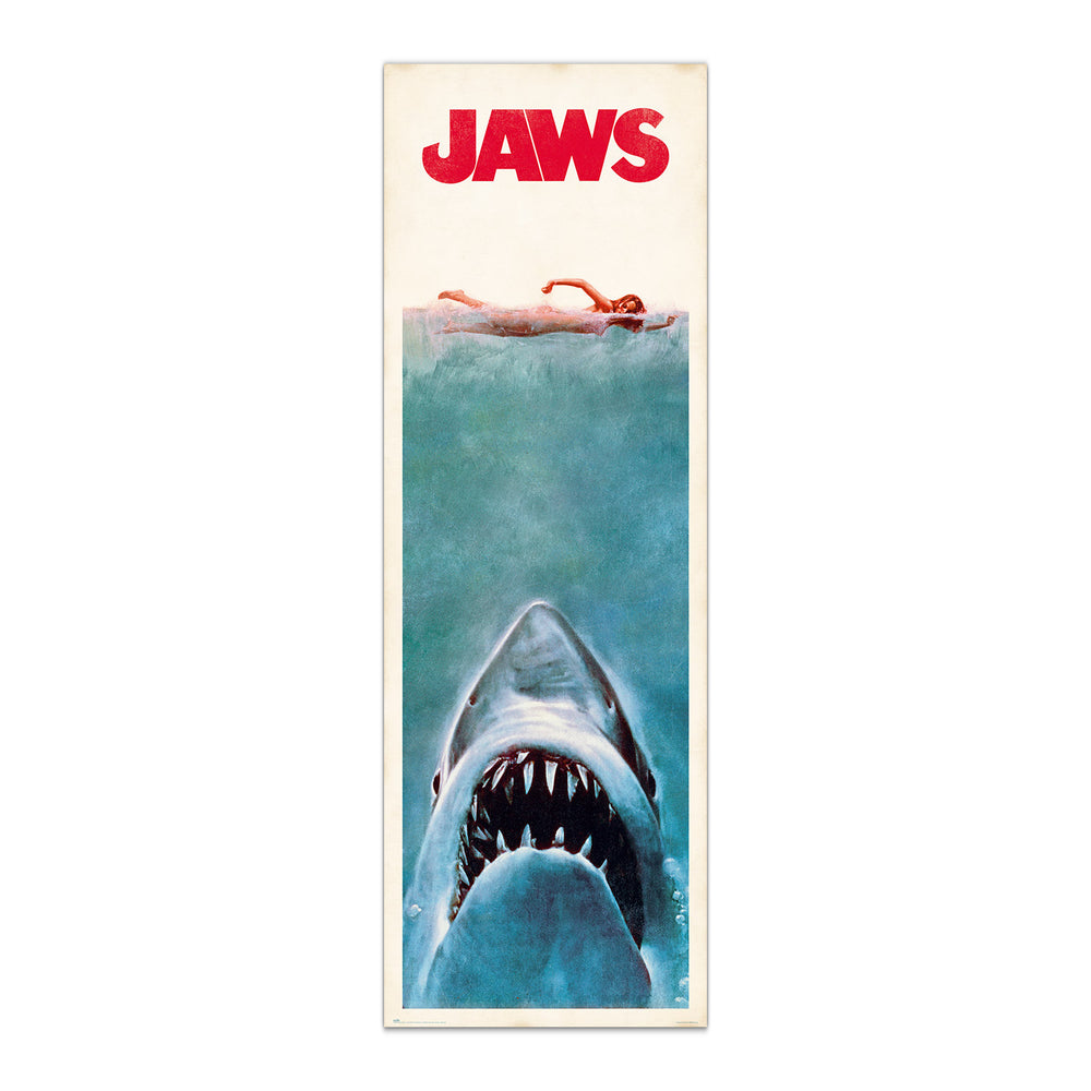 Jaws Movie One Sheet Photo 158x53cm Door Poster