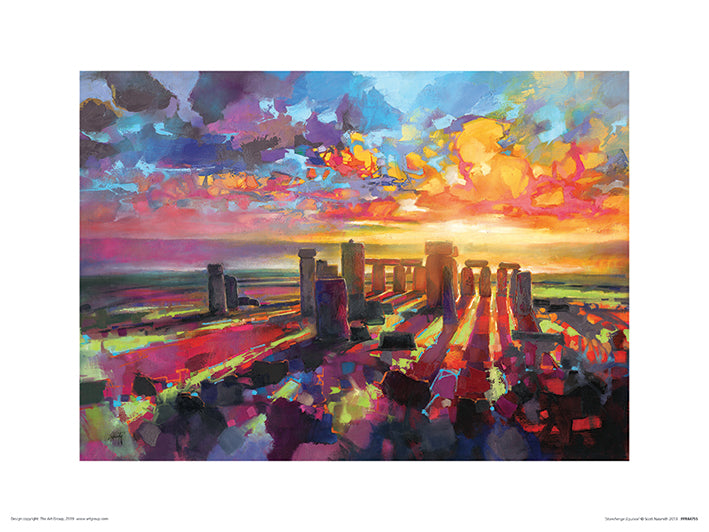 Scott Naismith Stonehenge Equinox 30x40cm Art Print