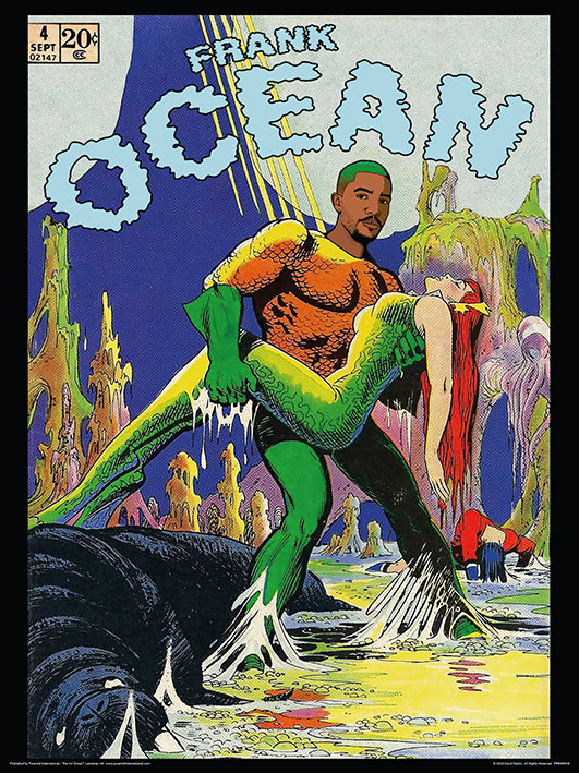 Frank Ocean by David Redon 30x40cm Music Print