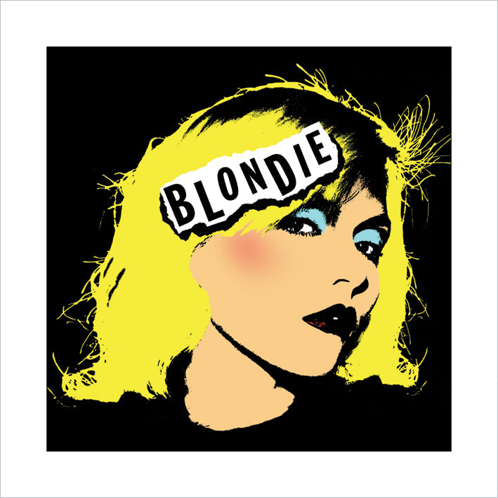 Blondie Debbie Harry Punk 40x40cm Art Print