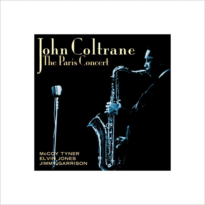 John Coltrane The Paris Concert Album Cover 40x40cm Art Print