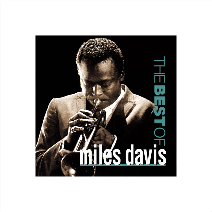 Miles Davis The Best Of Album Cover 40x40cm Art Print