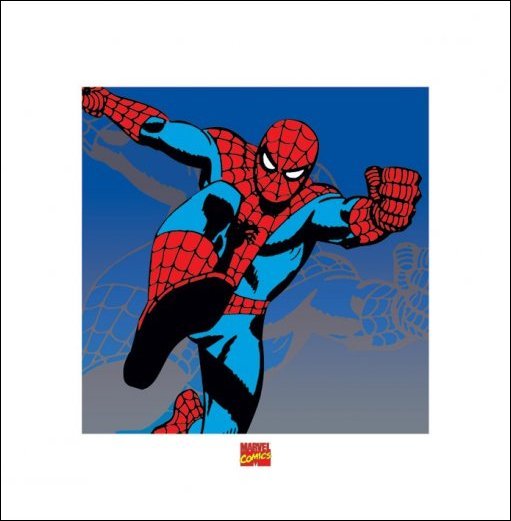 Spider-Man Marvel Comics 40x40cm Art Print