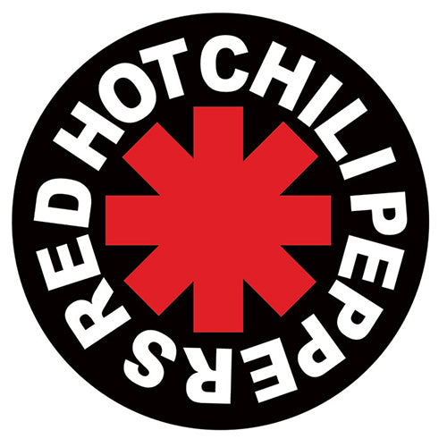 Red Hot Chili Peppers Logo 95mm Vinyl Sticker