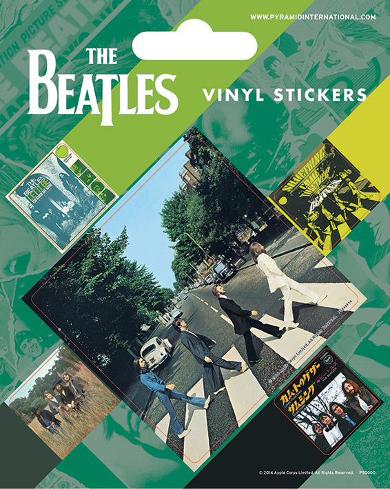 The Beatles Abbey Road Vinyl Sticker Pack