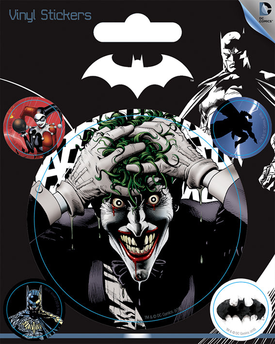 Batman DC Comics Vinyl Sticker Pack