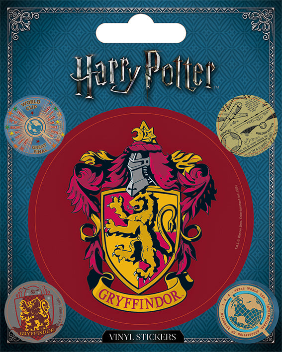 Harry Potter Gryffindor Vinyl Sticker Pack