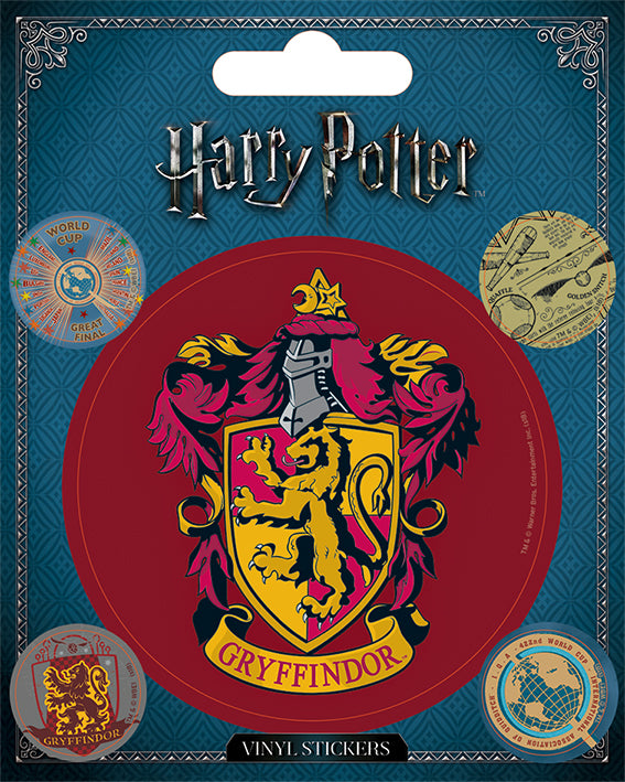 Harry Potter Gryffindor Vinyl Sticker Pack