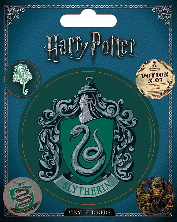 Harry Potter Slytherin Vinyl Sticker Pack