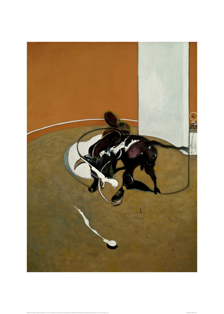 Francis Bacon Study For Bullfight No 1 1969 50x70cm Art Print