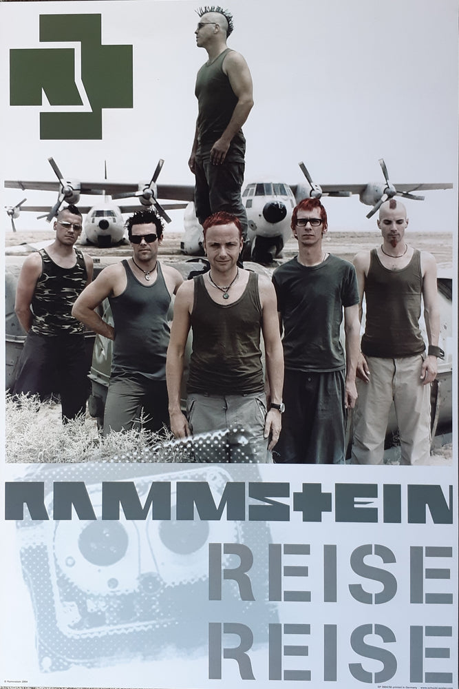 Rammstein Reise Reise Aeroplanes Maxi Poster Blockmount