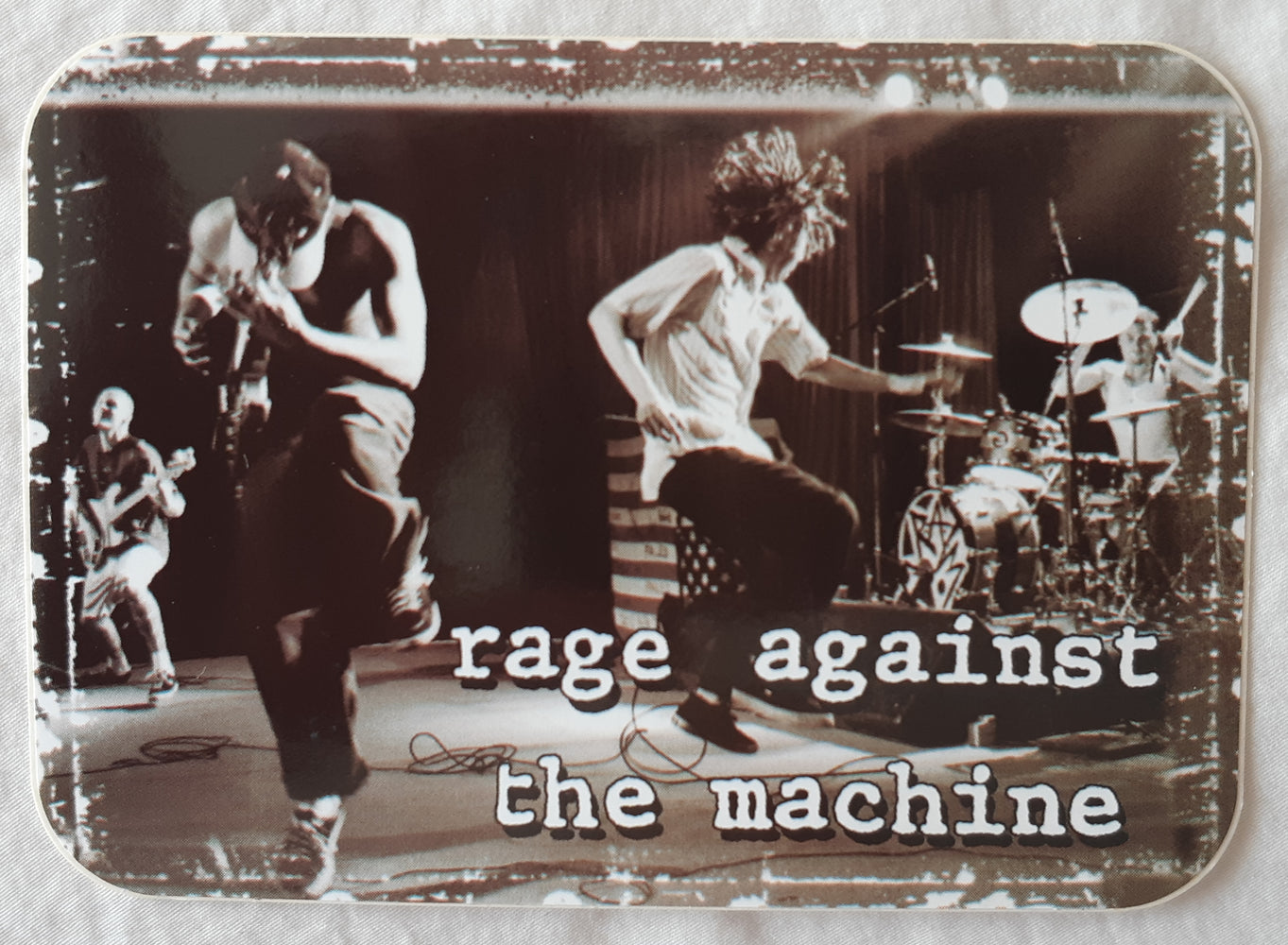 Rage Against The Machine Live On Stage Large Vinyl Sticker