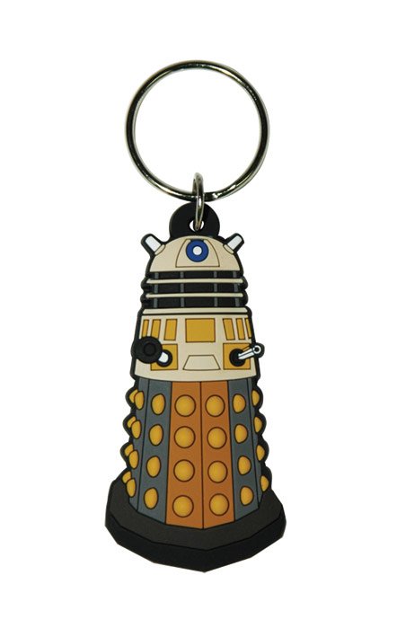 Doctor Who Dalek Rubber Keychain