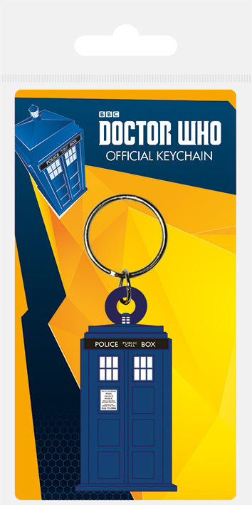 Doctor Who The Tardis Rubber Keychain