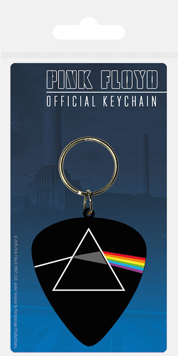 Pink Floyd Dark Side Of The Moon Plectrum Rubber Keychain