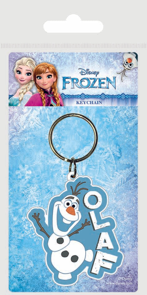 Frozen Olaf Rubber Keychain