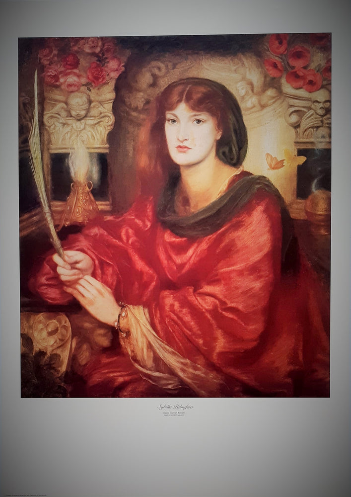 Dante Gabriel Rossetti Sybilla Palmifera 1870 50x70cm Art Print