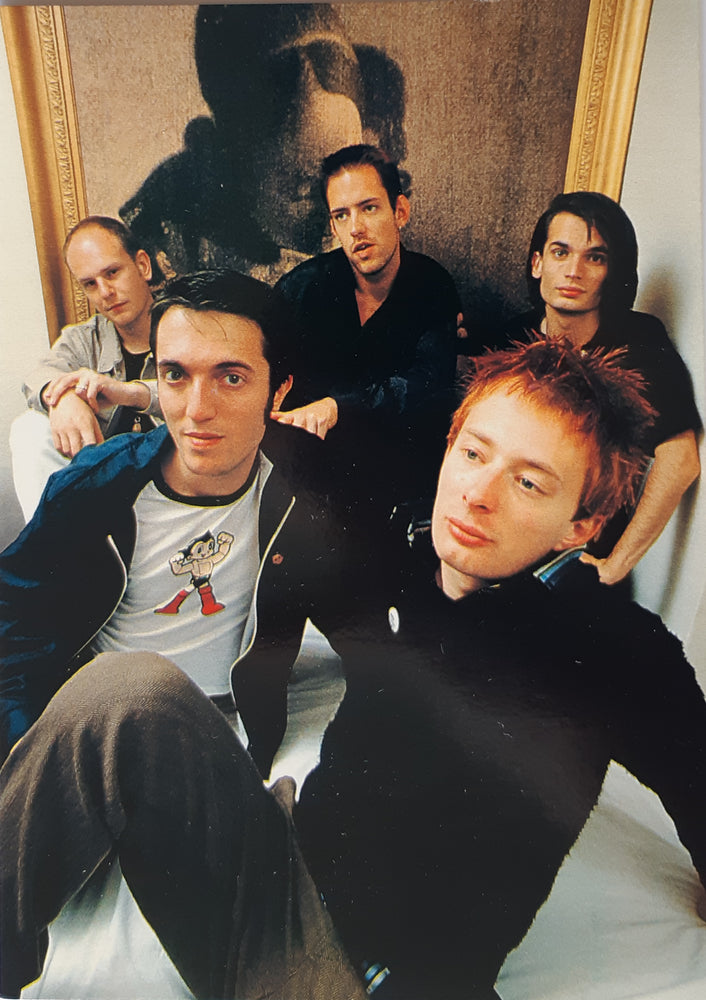 Radiohead Group Sitting Postcard