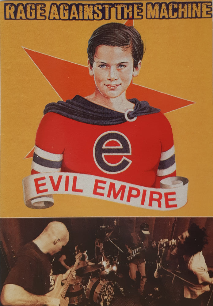 Rage Against The Machine Evil Empire Postcard