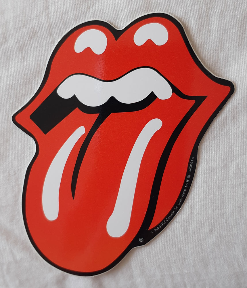 The Rolling Stones Lips Logo Die Cut Vinyl Sticker