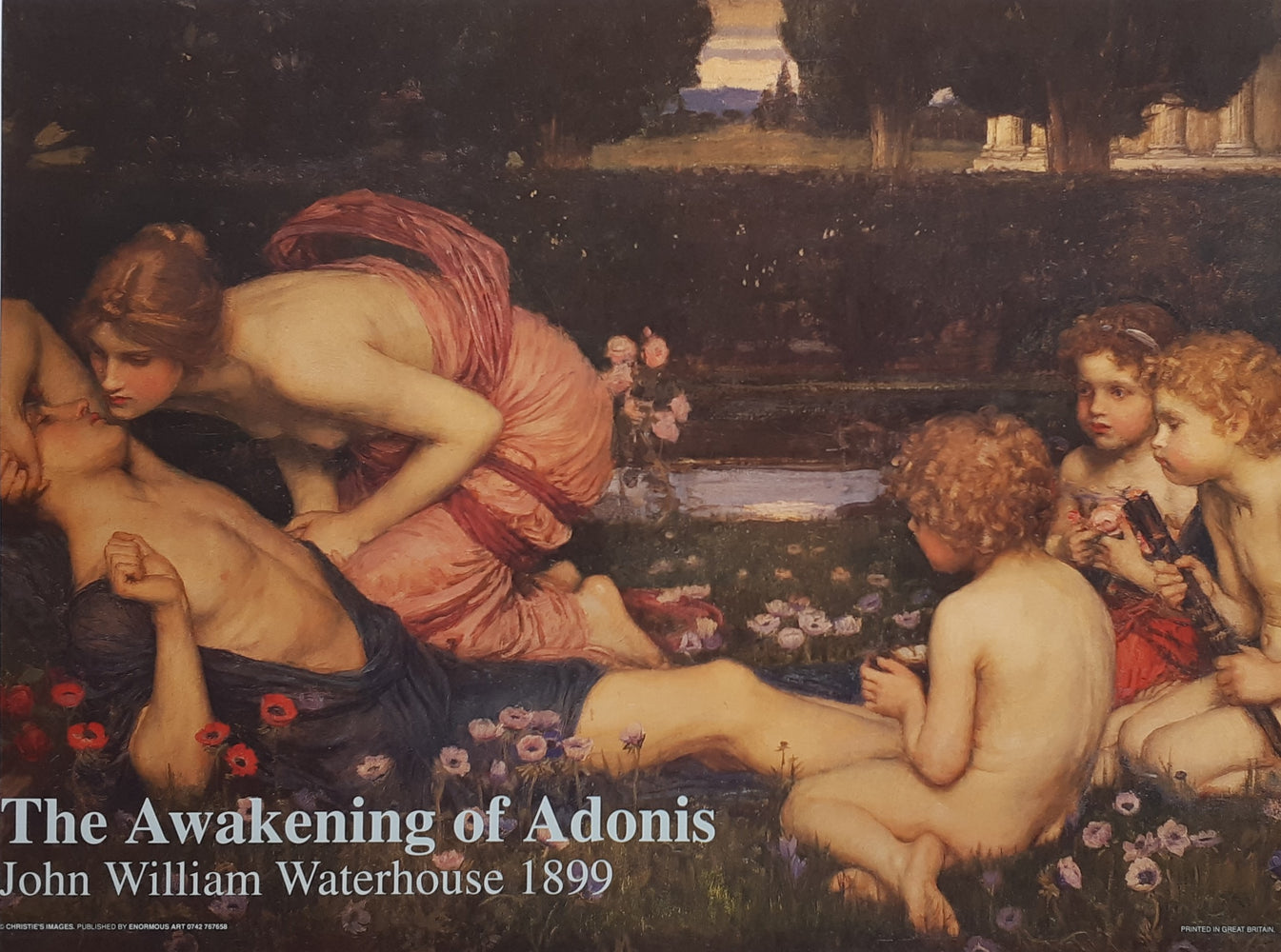 John William Waterhouse The Awakening Of Adonis 1899 60x80cm Art Print