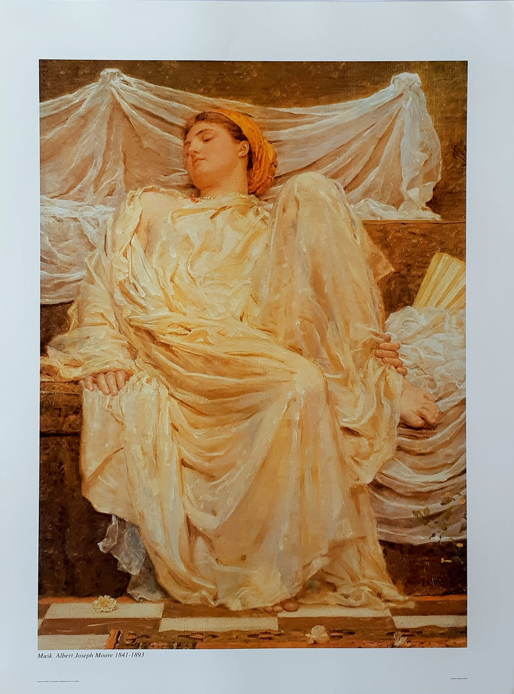 Albert Joseph Moore Musk 60x80cm Art Print