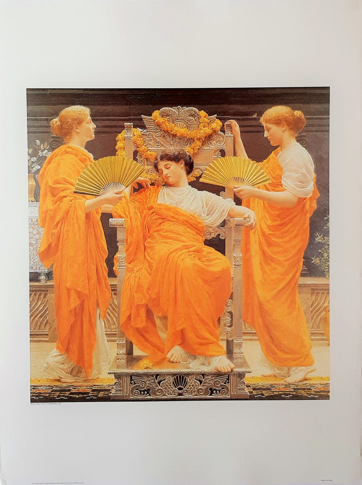 Albert Joseph Moore Midsummer 1887 60x80cm Art Print