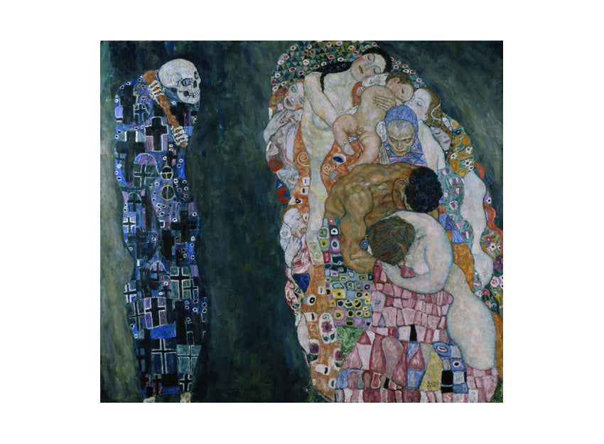 Gustav Klimt Death And Life 1911 60x80cm Art Print