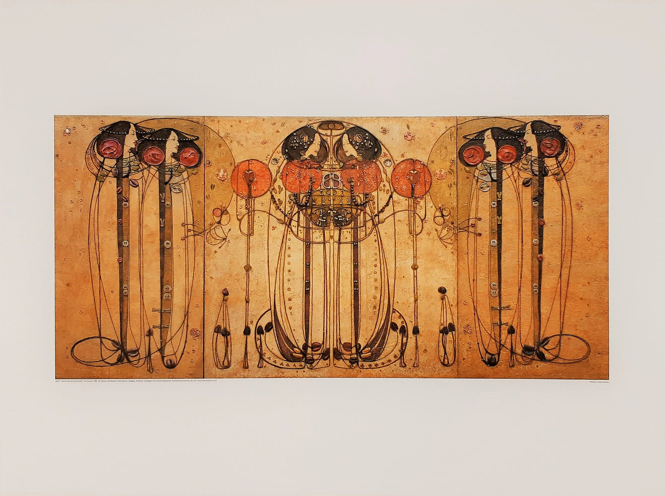 Charles Rennie Mackintosh The Wassail 1900 60x80cm Art Print