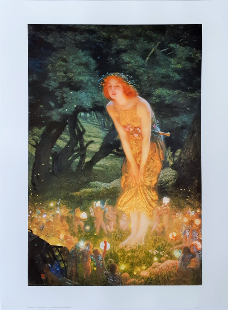 Edward Robert Hughes Midsummer Eve 1908 60x80cm Art Print