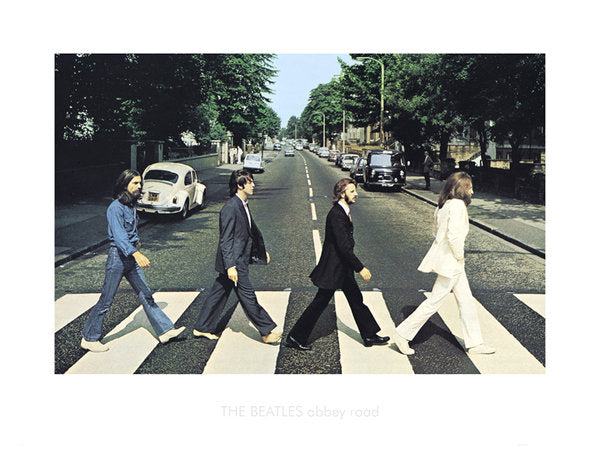 The Beatles Abbey Road 60x80cm Art Print