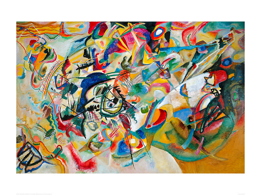 Wassily Kandinsky Composition VII 1913 60x80cm Art Print