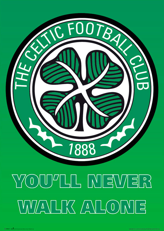 Celtic FC Crest Poster