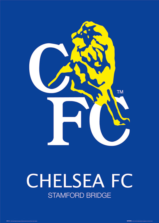 Chelsea FC Crest Original Version Maxi Poster
