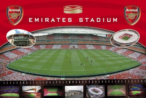 Arsenal FC Emirates Stadium Maxi Poster