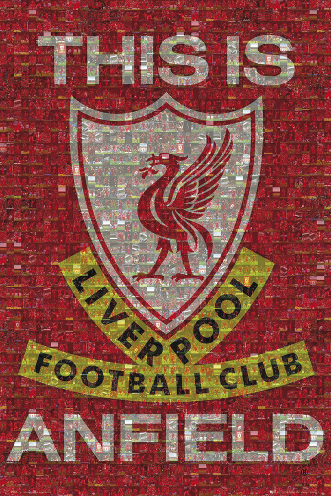 Liverpool FC Mosaic Maxi Poster