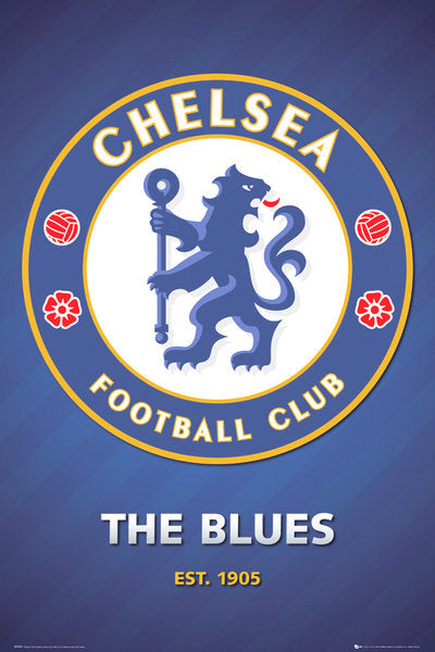 Chelsea FC Crest Maxi Poster