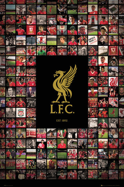 Liverpool FC Photo Compilation Maxi Poster