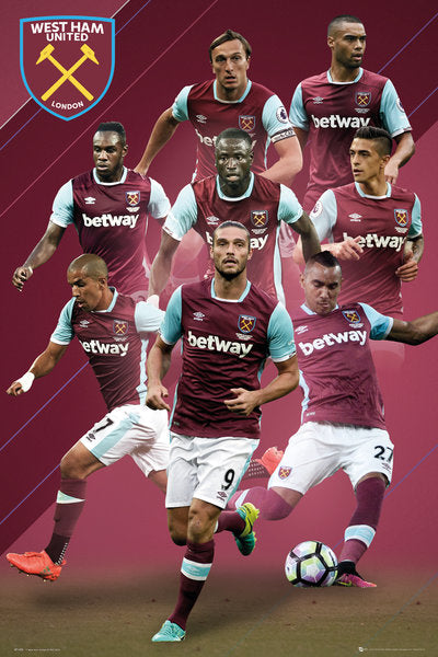 West Ham United FC Star Players Montage 16/17 Maxi Posters