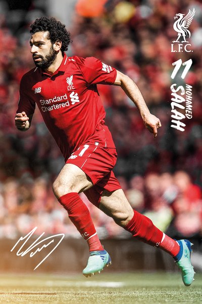 Liverpool FC Mohamed Salah 18/19 Maxi Poster