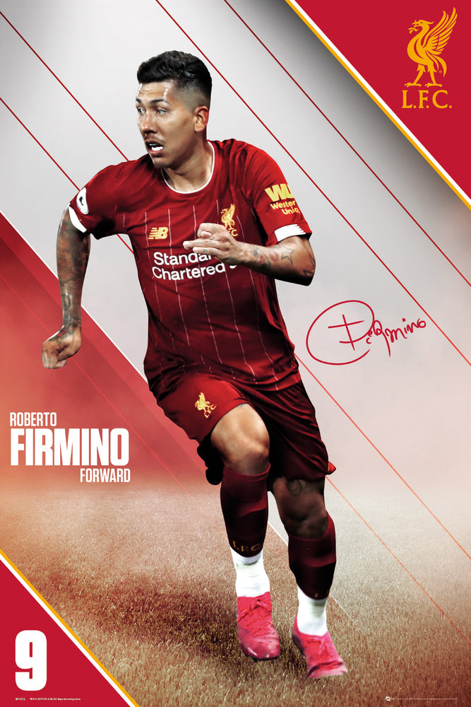 Liverpool FC Roberto Firmino 19/20 Maxi Poster