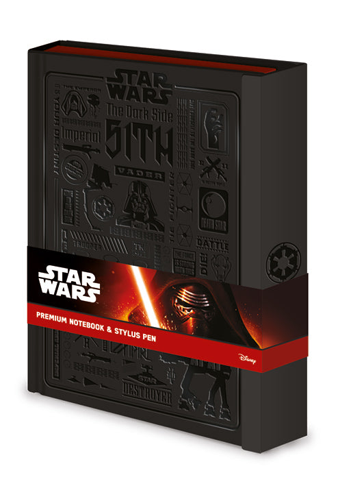 Star Wars Iconographic A5 Premium Notebook And Stylus Pen